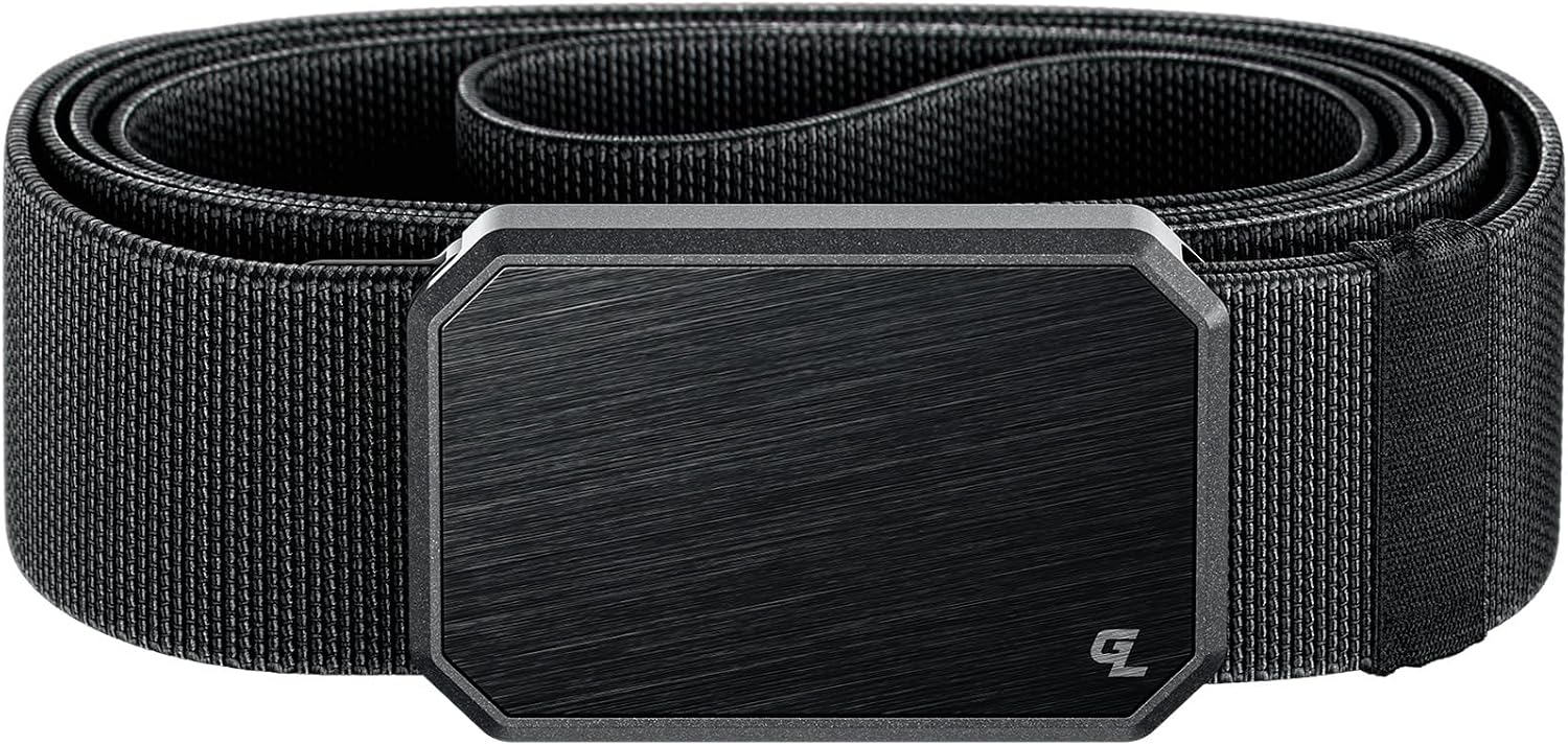 Groove Life Groove Belt OG - Men's Work Belt - Stretch Nylon, Magnetic Buckle, Adjustable, Comfortable, Tactical, EDC