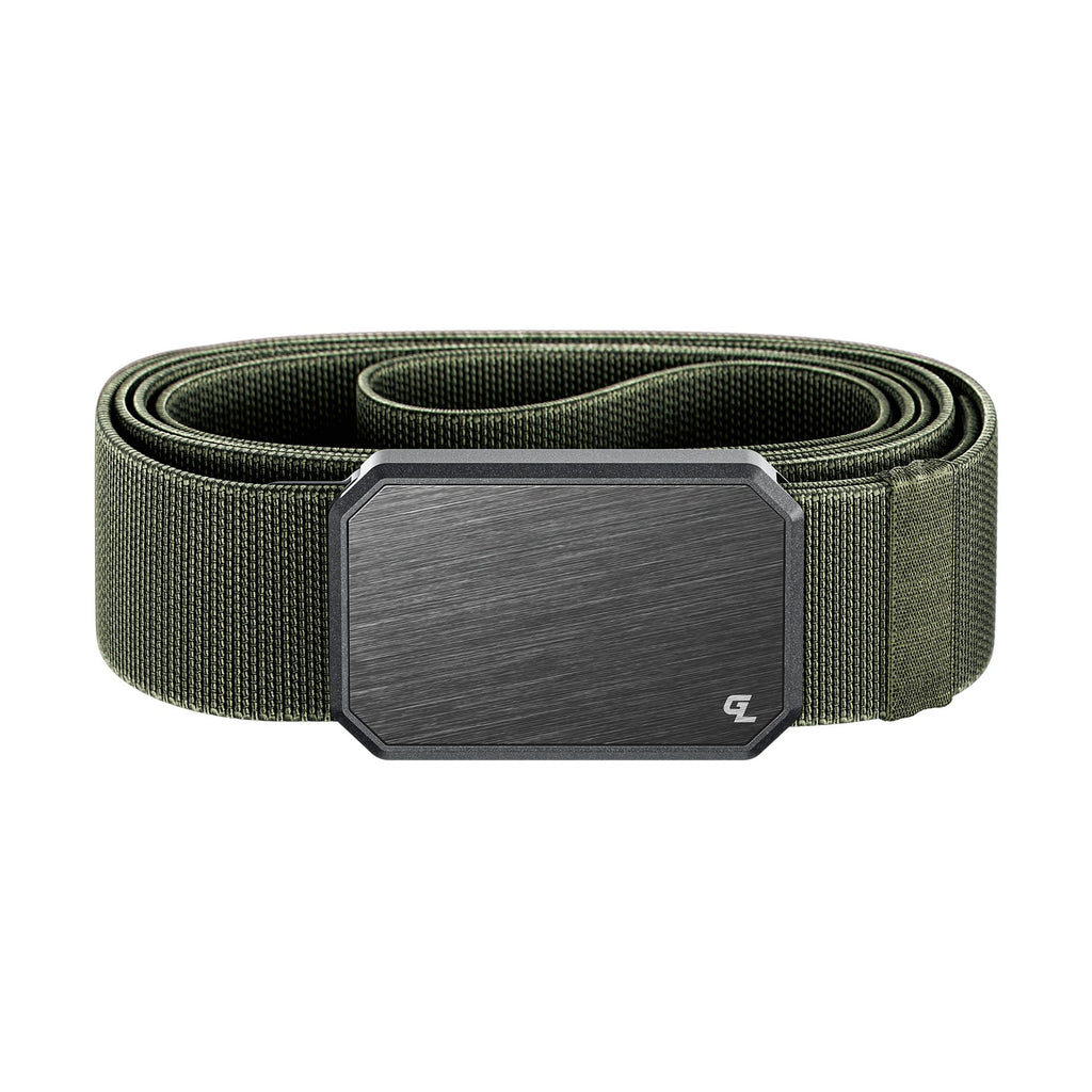 Groove Life Groove Belt OG - Men's Work Belt - Stretch Nylon, Magnetic Buckle, Adjustable, Comfortable, Tactical, EDC
